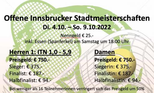 Offene Innsbrucker Stadtmeisterschaften