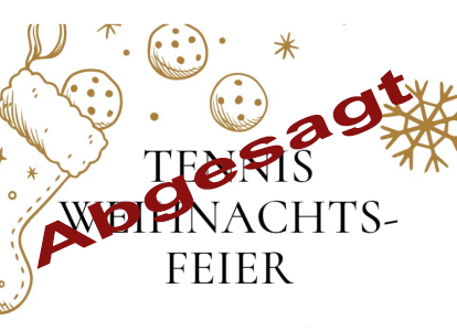 Weihnachtsfeier - abgesagt