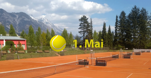 Start der Tennissaison ab 1. Mai