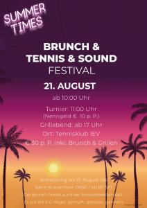 Brunch & Tennis & Sound